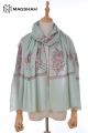 HAND NEEDLE EMBROIDERY SCARF HNE4