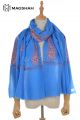 HAND NEEDLE EMBROIDERY SCARF HNF1