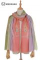 HAND NEEDLE EMBROIDERY SCARF HNF11