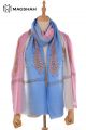 HAND NEEDLE EMBROIDERY SCARF HNF12