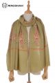 HAND NEEDLE EMBROIDERY SCARF HNF4