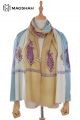 HAND NEEDLE EMBROIDERY SCARF HNG2