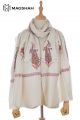 HAND NEEDLE EMBROIDERY SCARF HNG5