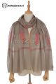 HAND NEEDLE EMBROIDERY SCARF HNG7