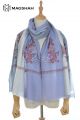 HAND NEEDLE EMBROIDERY SCARF HNJ2