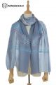 HAND NEEDLE EMBROIDERY SCARF HNK3