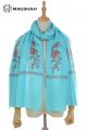 HAND NEEDLE EMBROIDERY SCARF HNL11