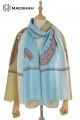HAND NEEDLE EMBROIDERY SCARF HNM3