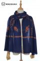 HAND NEEDLE EMBROIDERY SCARF HNU1