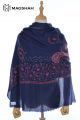 HAND NEEDLE EMBROIDERY SCARF HNW1