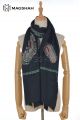 HAND NEEDLE EMBROIDERY SCARF HNY5