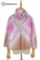 HAND NEEDLE EMBROIDERY SCARF HNZA2