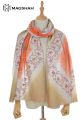 HAND NEEDLE EMBROIDERY SCARF HNZA3