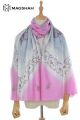 HAND NEEDLE EMBROIDERY SCARF HNZB8