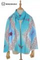 HAND NEEDLE EMBROIDERY SCARF HNZC1
