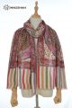 MERINO WOOL PRINTED & EMBROIDERY SCARF MSF3