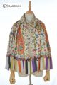 MERINO WOOL PRINTED & EMBROIDERY SCARF MSH1