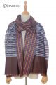 MERINO WOOL SCARF DOUBLE CLOTH SUPERBANU SBDA2