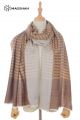 MERINO WOOL SCARF DOUBLE CLOTH SUPERBANU SBDB8