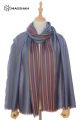 MERINO WOOL SCARF DOUBLE CLOTH SUPERBANU SBDC2