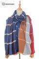 MERINO WOOL SCARF DOUBLE CLOTH SUPERBANU SBDD3