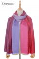 MERINO WOOL DOUBLE SHADE OMBRE SCARF SUPERBANU SBDR1