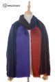 MERINO WOOL DOUBLE SHADE OMBRE SCARF SUPERBANU SBDR30