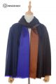 MERINO WOOL DOUBLE SHADE OMBRE SCARF SUPERBANU SBDR6