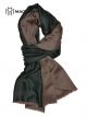MERINO WOOL SCARF DOUBLE SHADE SUPERBANU  SBDS11