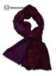 MERINO WOOL SCARF DOUBLE SHADE SUPERBANU  SBDS14