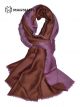 MERINO WOOL SCARF DOUBLE SHADE SUPERBANU  SBDS15
