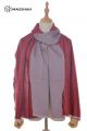 MERINO WOOL SCARF DOUBLE SHADE SUPERBANU  SBDS32