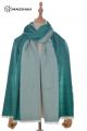 MERINO WOOL SCARF DOUBLE SHADE SUPERBANU  SBDS47