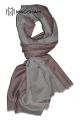 MERINO WOOL SCARF DOUBLE SHADE SUPERBANU  SBDS5