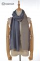 MERINO WOOL SCARF DOUBLE SHADE SUPERBANU  SBDS53