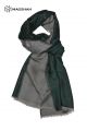 MERINO WOOL SCARF DOUBLE SHADE SUPERBANU  SBDS6