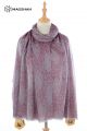MERINO WOOL PAISLEY SCARF JACQUARD SUPERBANU SBJA12