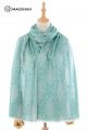 MERINO WOOL PAISLEY SCARF JACQUARD SUPERBANU SBJA14