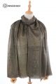 MERINO WOOL PAISLEY SCARF JACQUARD SUPERBANU SBJC7