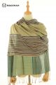 MERINO WOOL AND SILK SCARF PLAIDS SWMA1