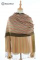 MERINO WOOL AND SILK SCARF PLAIDS SWMB11