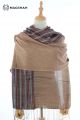MERINO WOOL AND SILK SCARF PLAIDS SWMB7