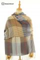 MERINO WOOL AND SILK SCARF PLAIDS SWMC10
