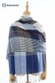 MERINO WOOL AND SILK SCARF PLAIDS SWMC11