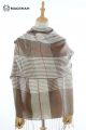MERINO WOOL AND SILK SCARF PLAIDS SWMC6