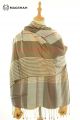 MERINO WOOL AND SILK SCARF PLAIDS SWMC8