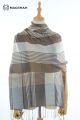 MERINO WOOL AND SILK SCARF PLAIDS SWMD2