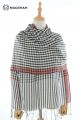 MERINO WOOL AND SILK SCARF PLAIDS SWME1