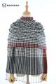 MERINO WOOL AND SILK SCARF PLAIDS SWME4