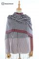 MERINO WOOL AND SILK SCARF PLAIDS SWME9